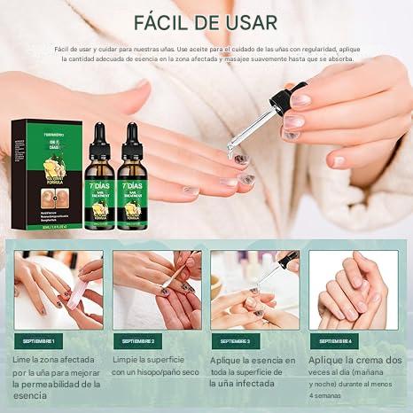 7 Days tratamiento hongos ® Protege y elimina el hongo de tus uñas