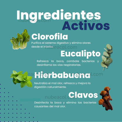 Wellfresh ® TRATAMIENTO PARA ELIMINAR EL MAL ALIENTO