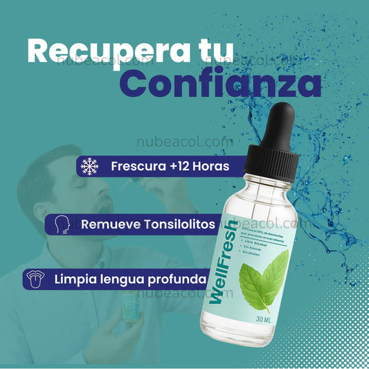 Wellfresh ® TRATAMIENTO PARA ELIMINAR EL MAL ALIENTO