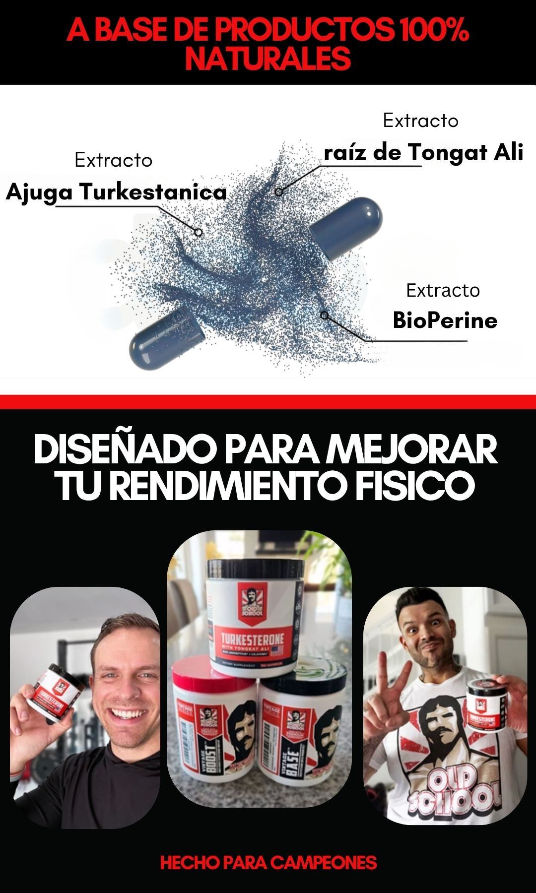 Turkesterona con TomCat Ali - Pasa de 3 a 45 minutos de acción