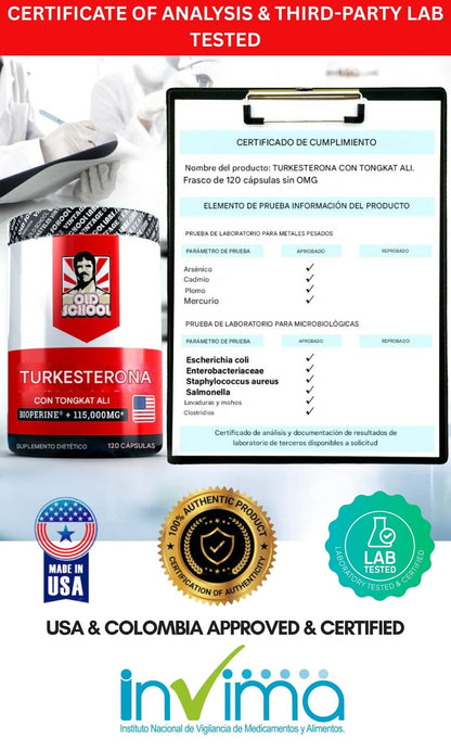 Turkesterona con TomCat Ali - Pasa de 3 a 45 minutos de acción