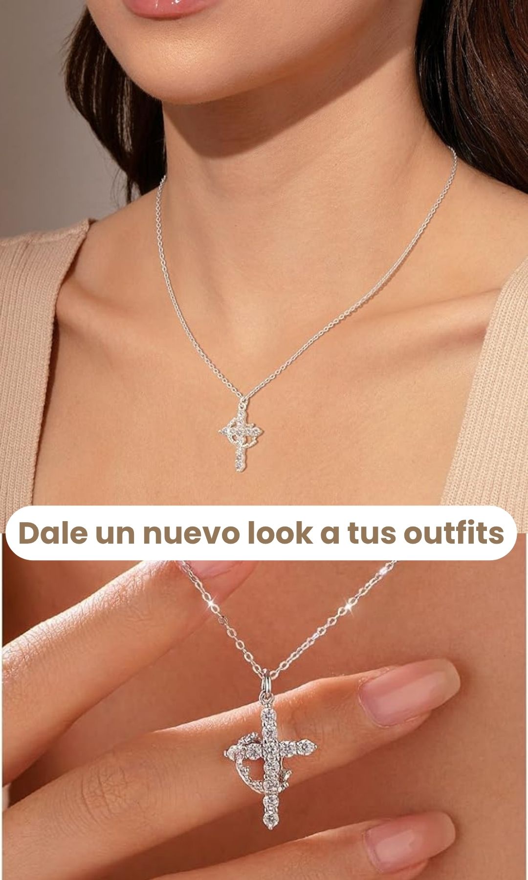 Collar Corona Eterna - Oro laminada 18k - 2nda unidad 50% Descuento