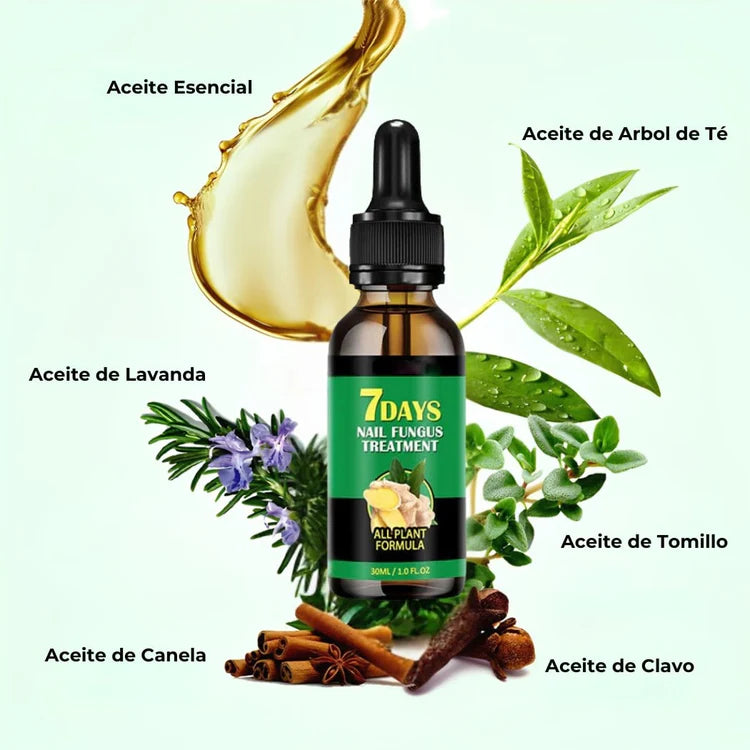 7 Days tratamiento hongos ® Protege y elimina el hongo de tus uñas