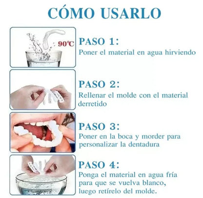 Carillas Dentales Premium pague 1 lleve 2 ® - Perfecto para muecos & dientes amarillos