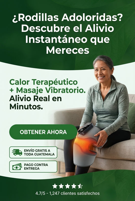 🦵 Rodillera Térmica Masajeadora – Alivio real para dolores de rodilla, articulaciones y huesos